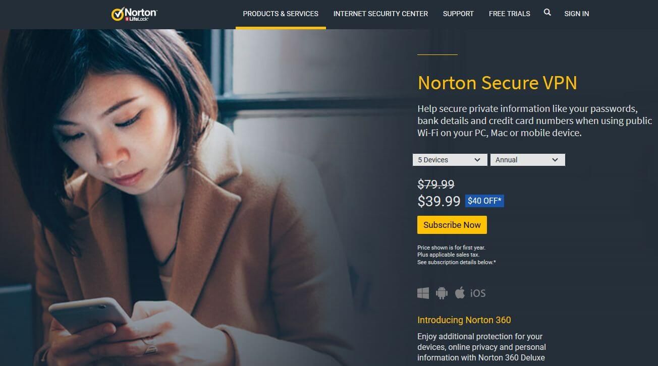 Обзор Norton Secure VPN